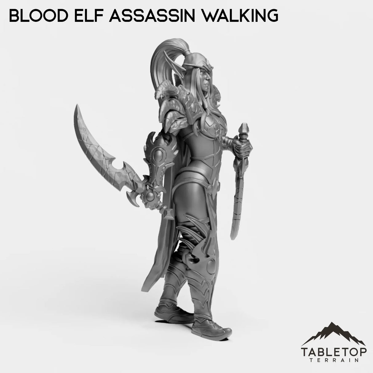 Tabletop Terrain Miniature Blood Elf Assassin