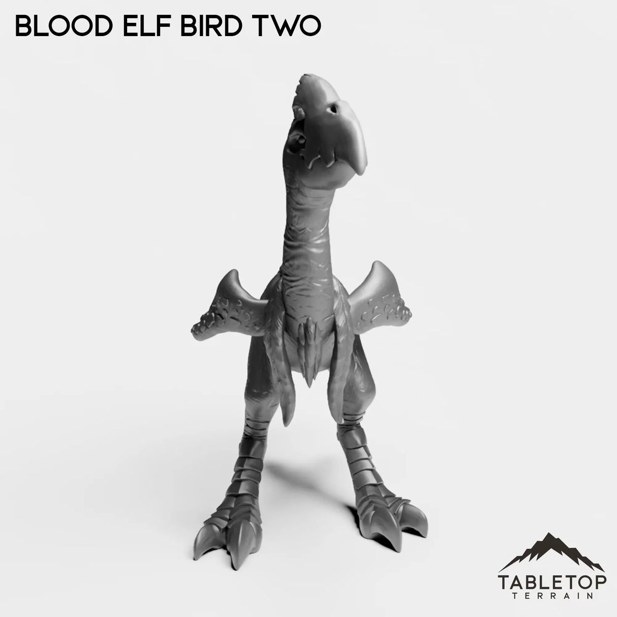 Tabletop Terrain Miniature Blood Elf Bird Two Blood Elf Birds