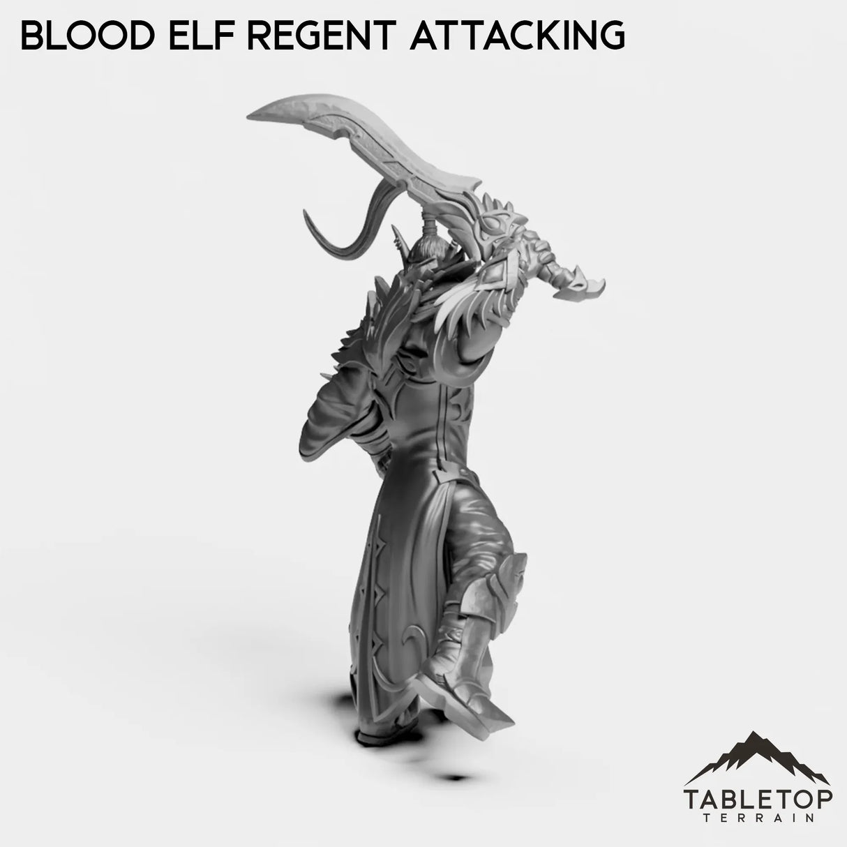 Tabletop Terrain Miniature Blood Elf Regent
