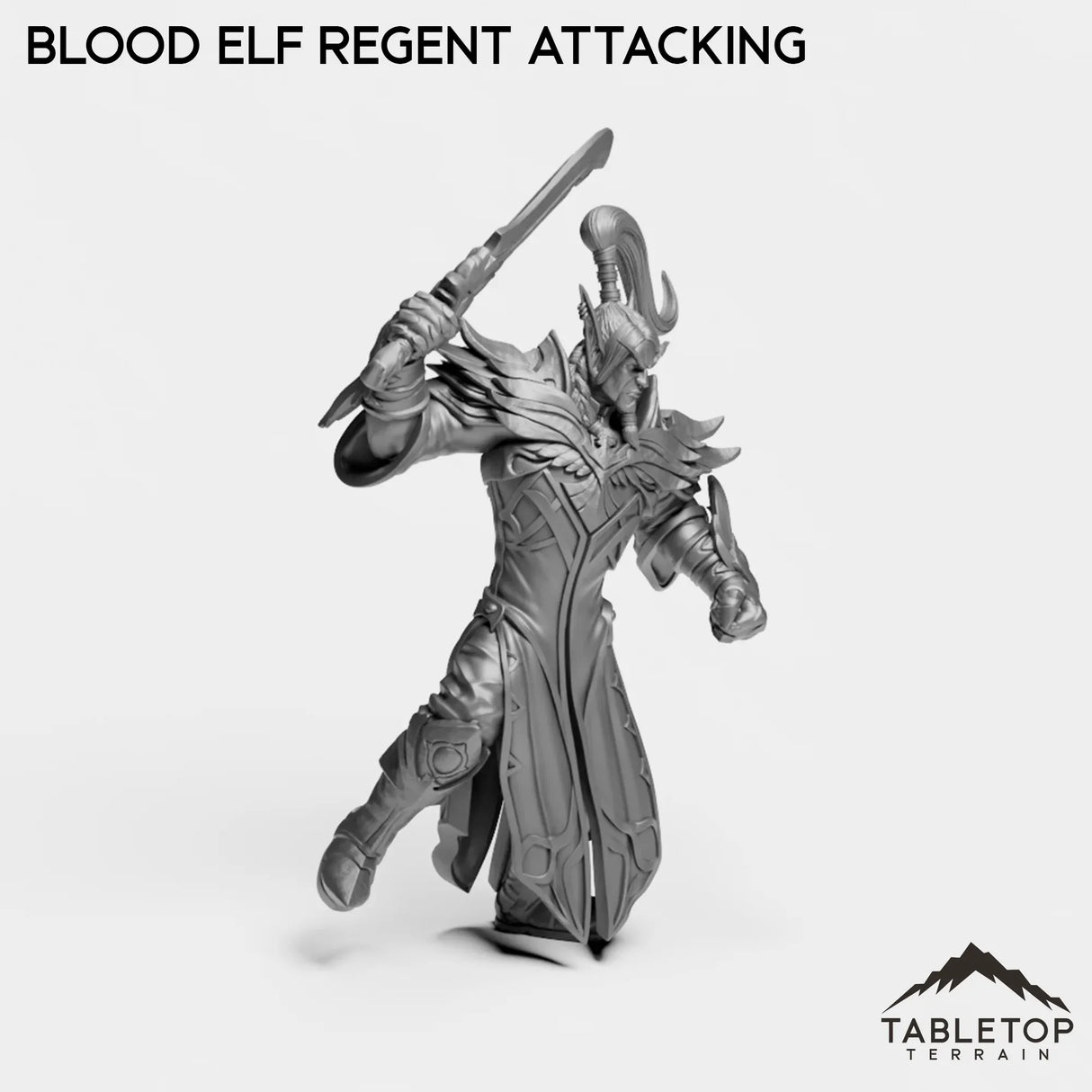 Tabletop Terrain Miniature Blood Elf Regent