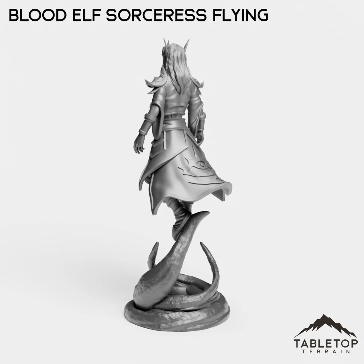 Tabletop Terrain Miniature Blood Elf Sorceress