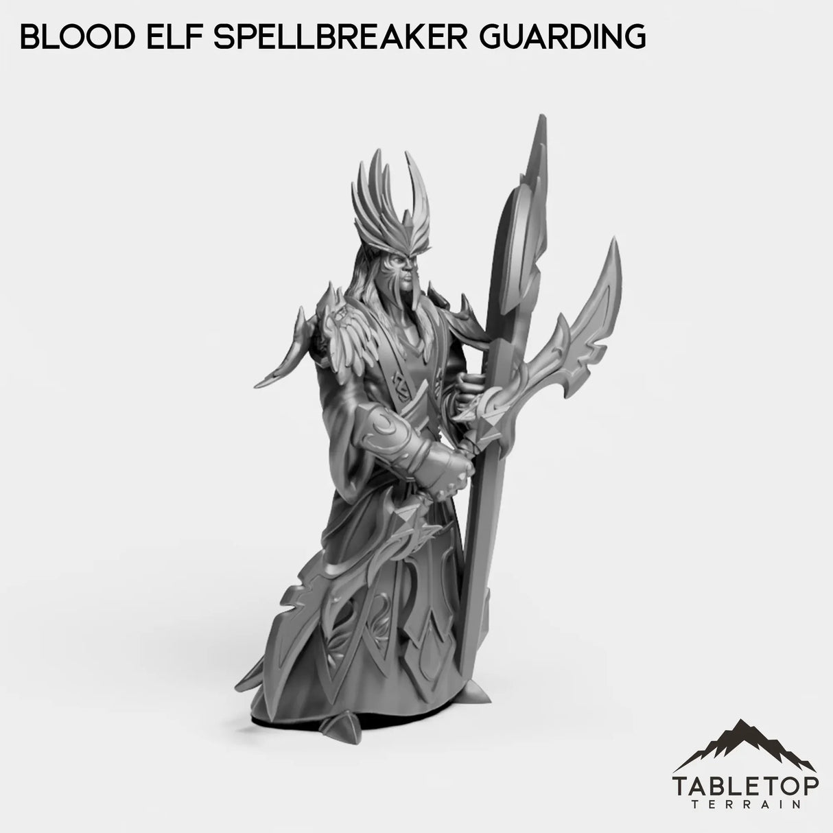Tabletop Terrain Miniature Blood Elf Spellbreaker