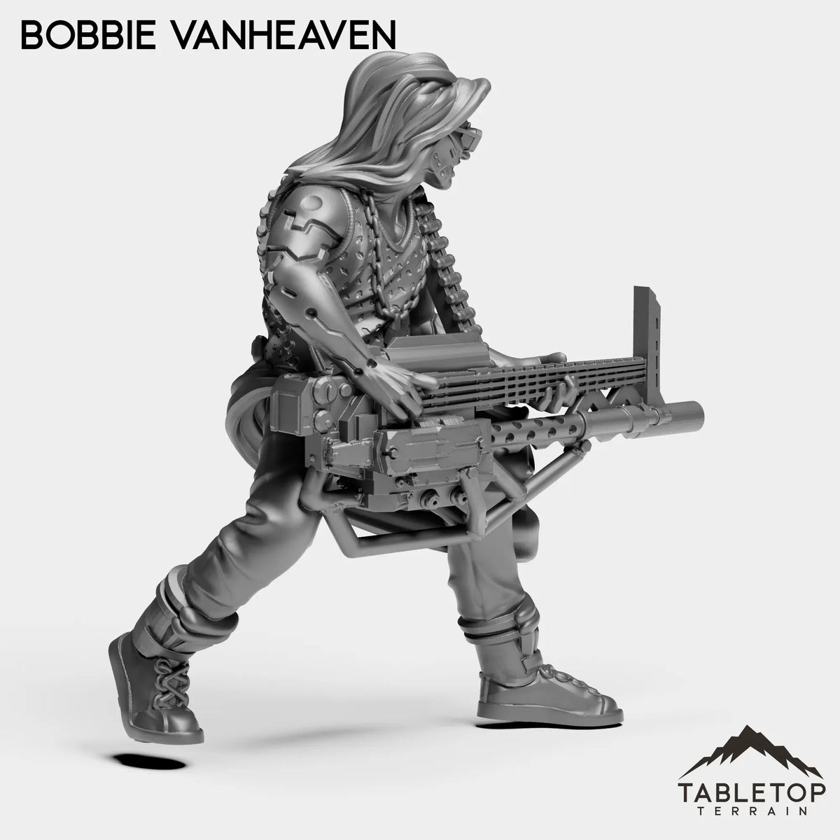 Tabletop Terrain Miniature Bobbie VanHeaven - Johnny & The Psychos