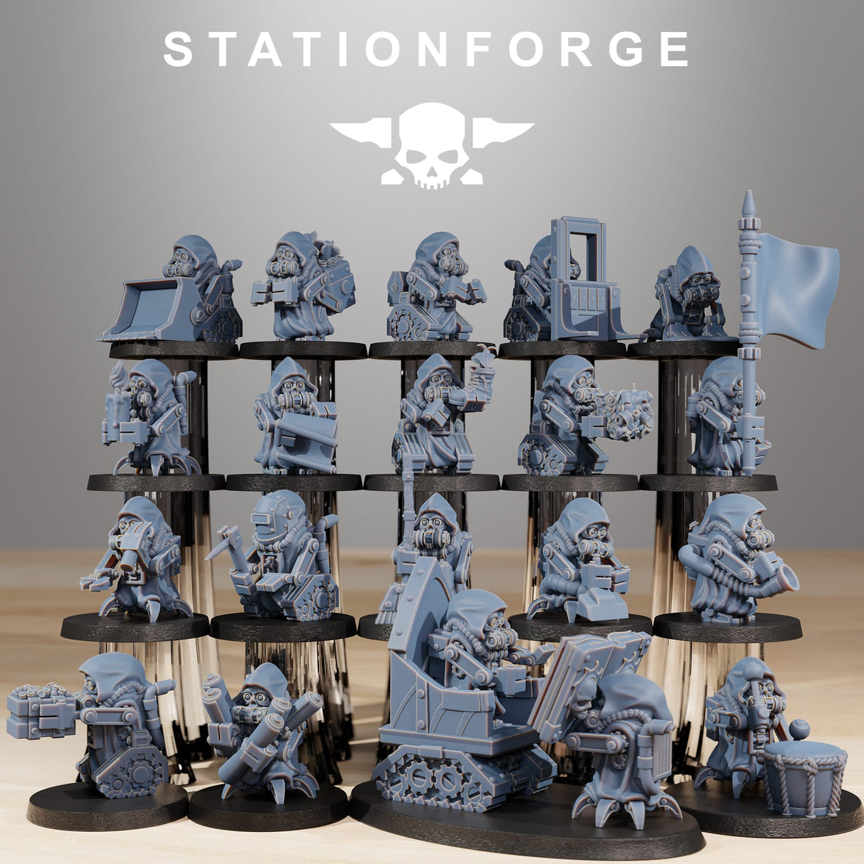 Tabletop Terrain Miniature Bobby Gang