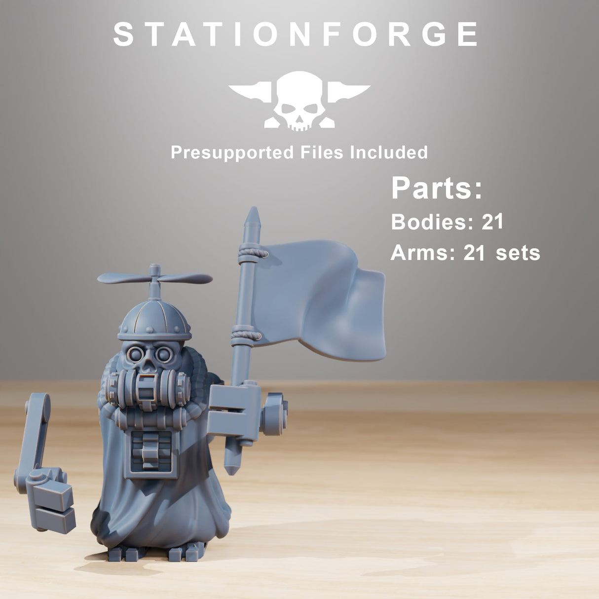 Tabletop Terrain Miniature Bobby Gang