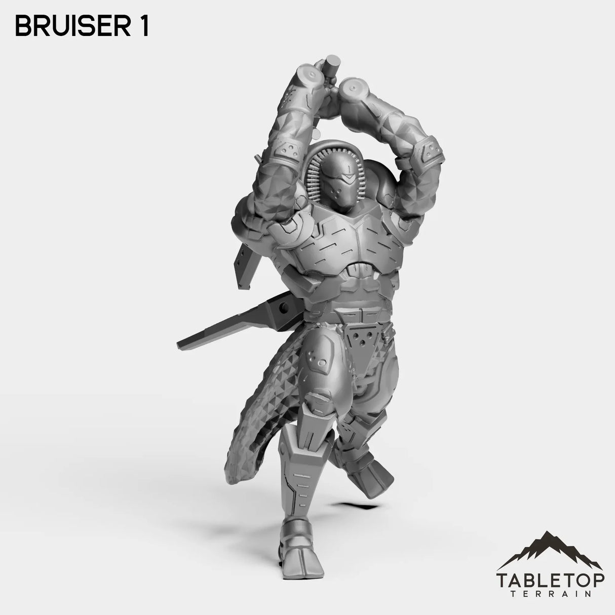 Tabletop Terrain Miniature Bruiser 1 Bruisers - Order Of The Holy Water