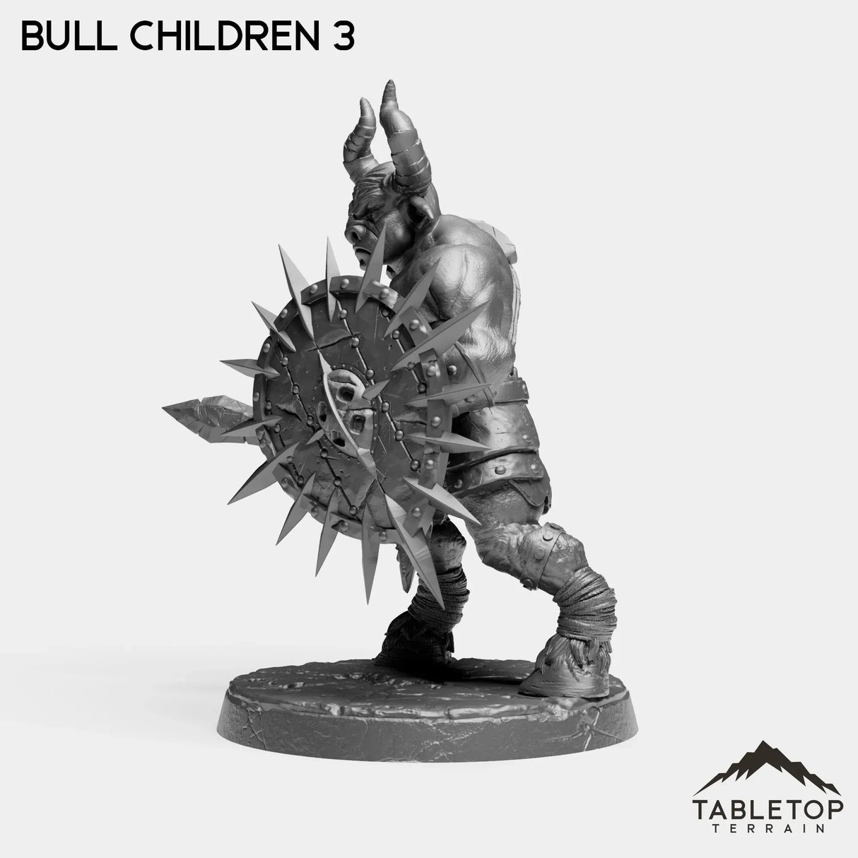 Tabletop Terrain Miniature Bull Children - The Cult of Alteration