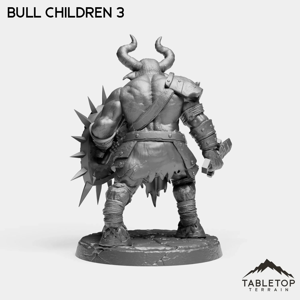 Tabletop Terrain Miniature Bull Children - The Cult of Alteration