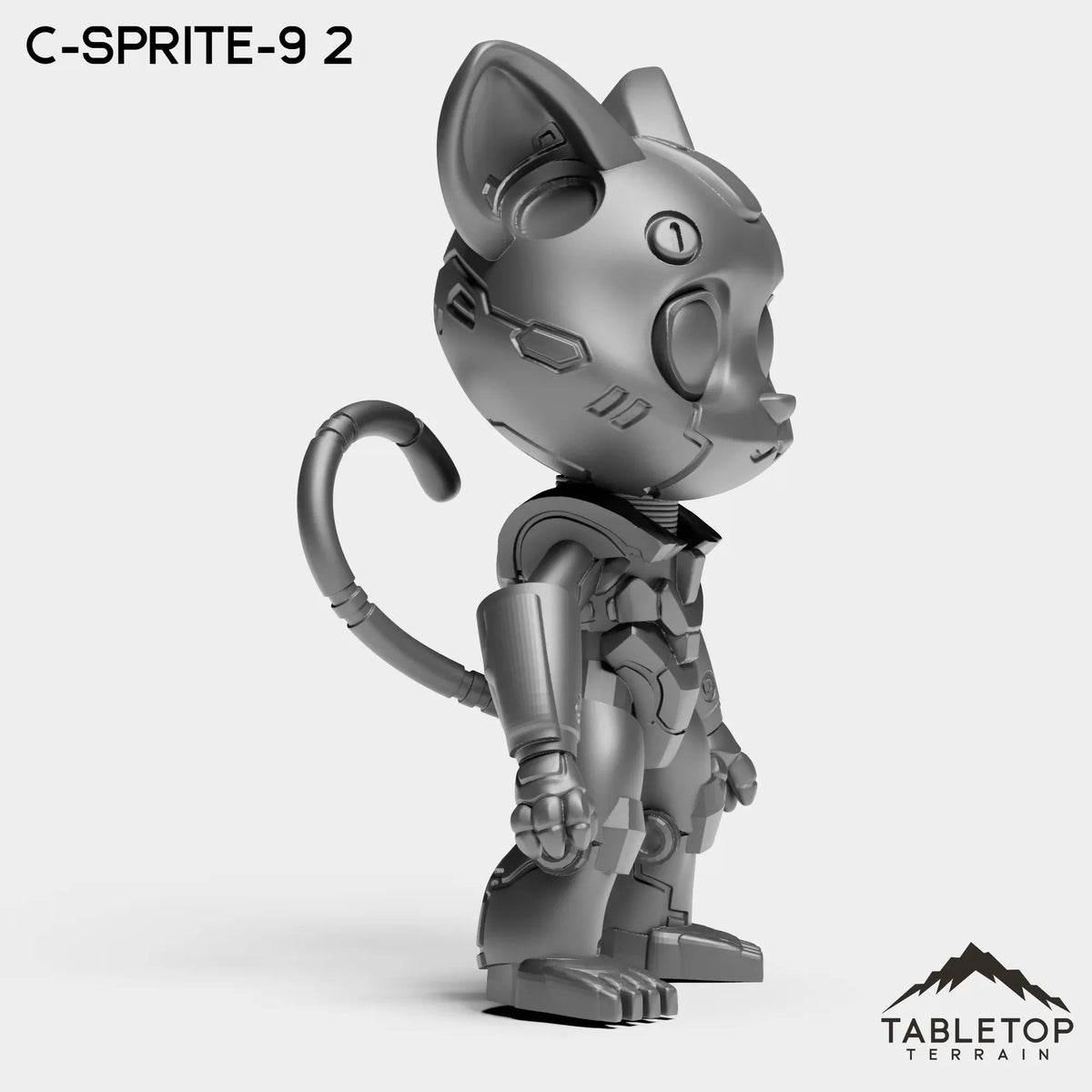 Tabletop Terrain Miniature C-Sprite-9 - Bomber Girls