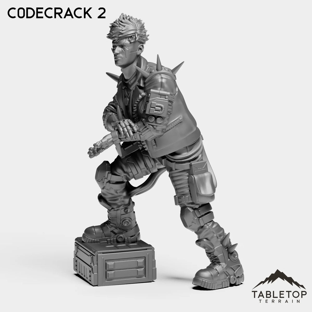 Tabletop Terrain Miniature C0deCrack 2 C0deCrack