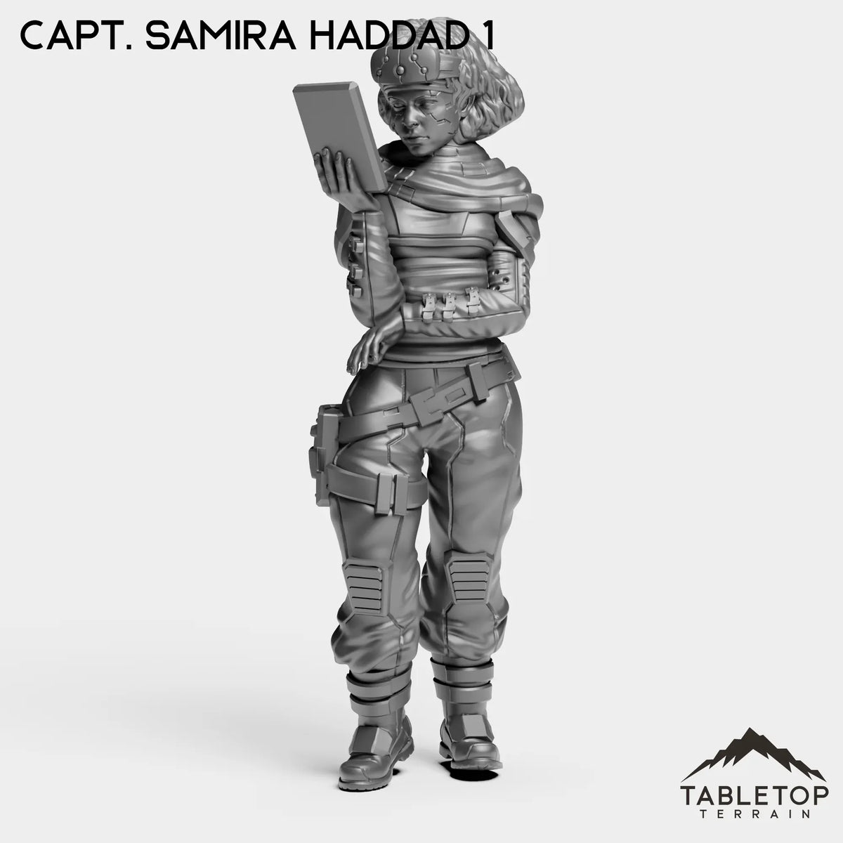 Tabletop Terrain Miniature Capt. Samira Haddad 1 Capt. Samira Haddad