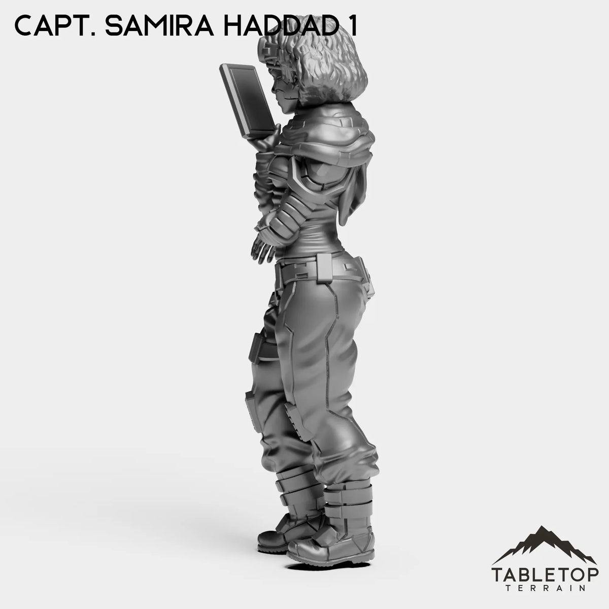 Tabletop Terrain Miniature Capt. Samira Haddad