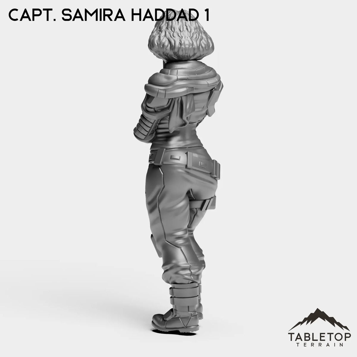 Tabletop Terrain Miniature Capt. Samira Haddad