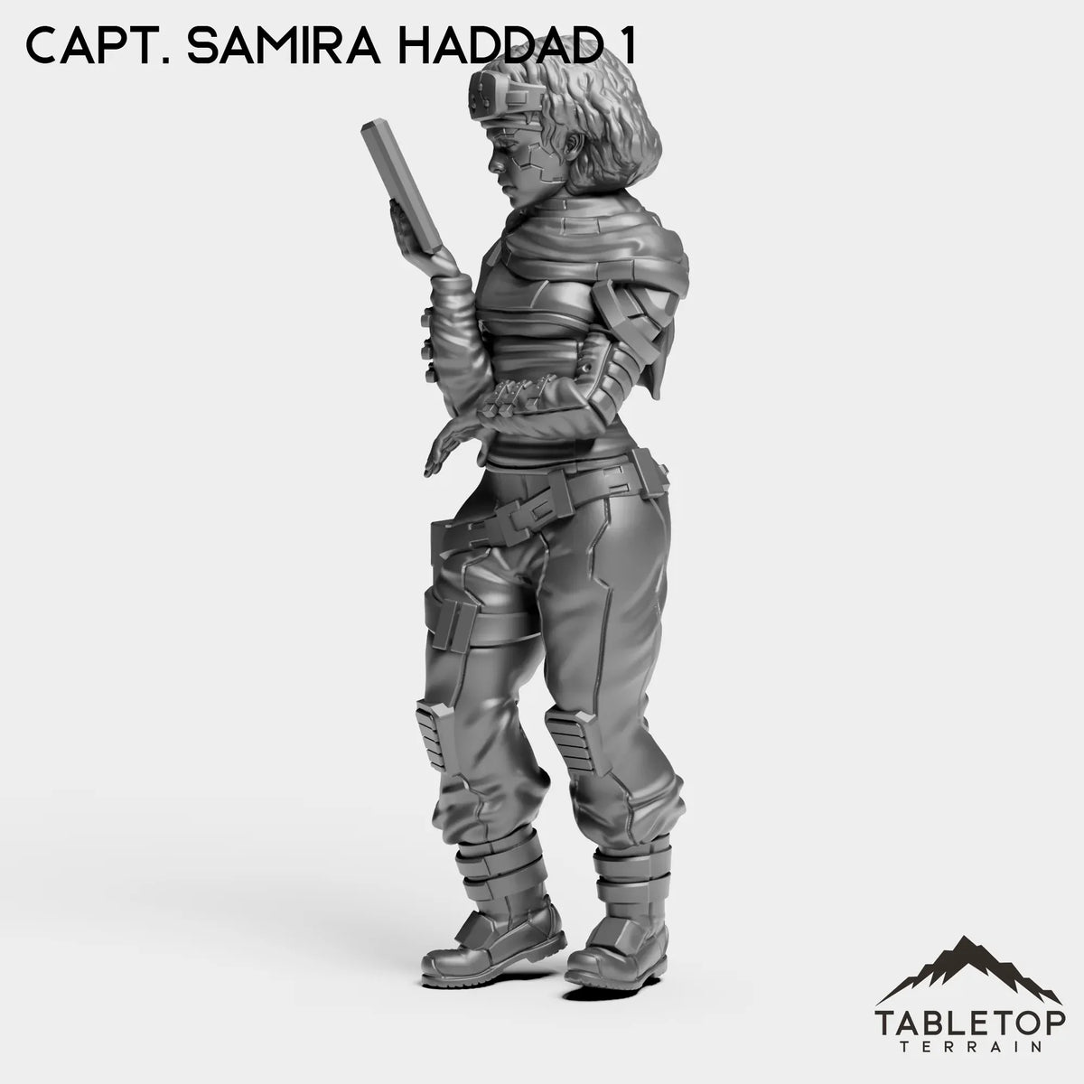 Tabletop Terrain Miniature Capt. Samira Haddad