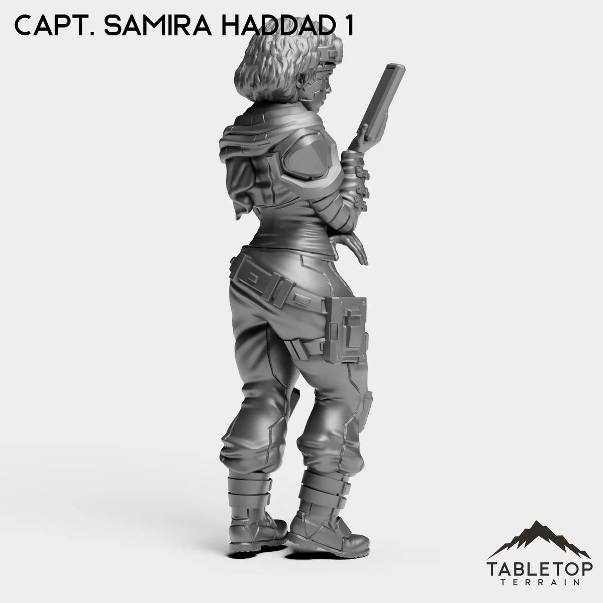 Tabletop Terrain Miniature Capt. Samira Haddad