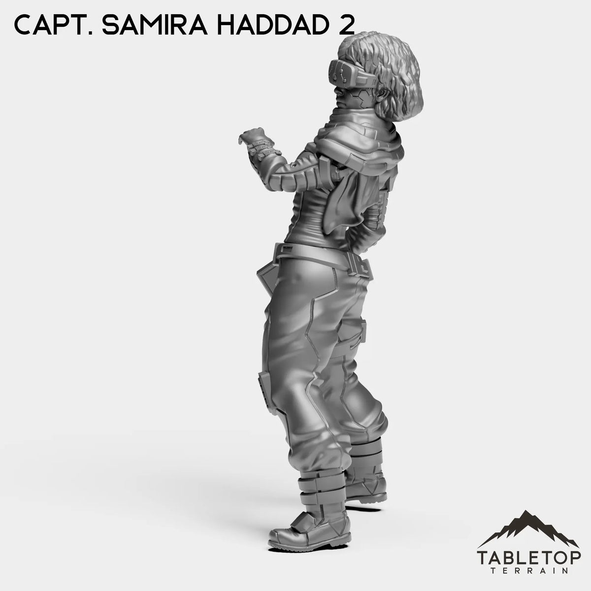 Tabletop Terrain Miniature Capt. Samira Haddad