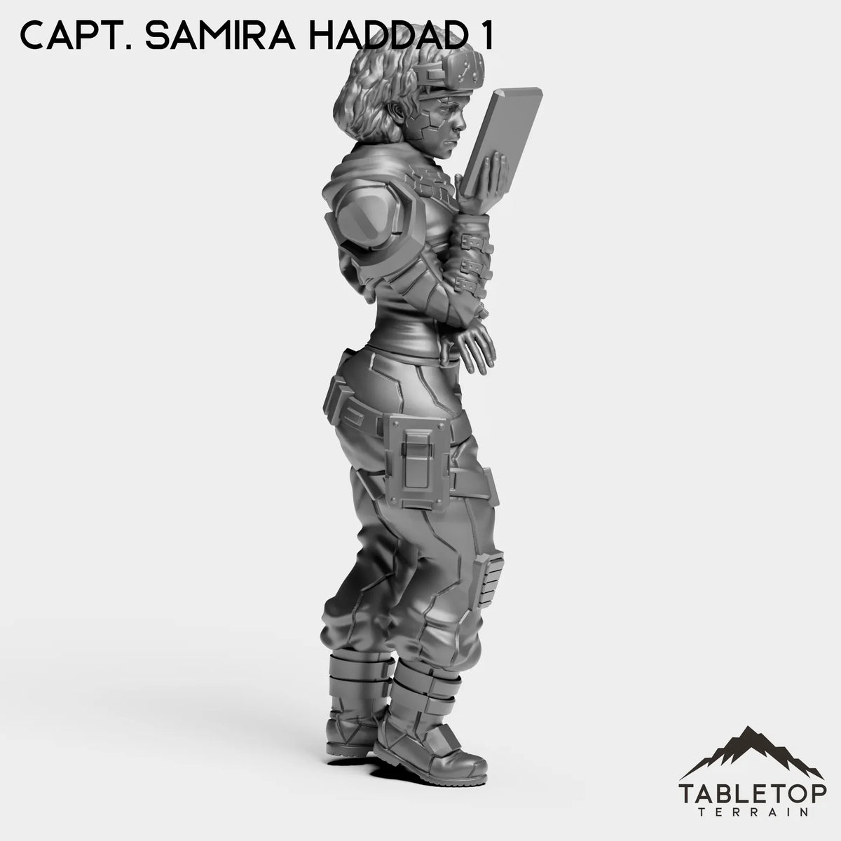 Tabletop Terrain Miniature Capt. Samira Haddad
