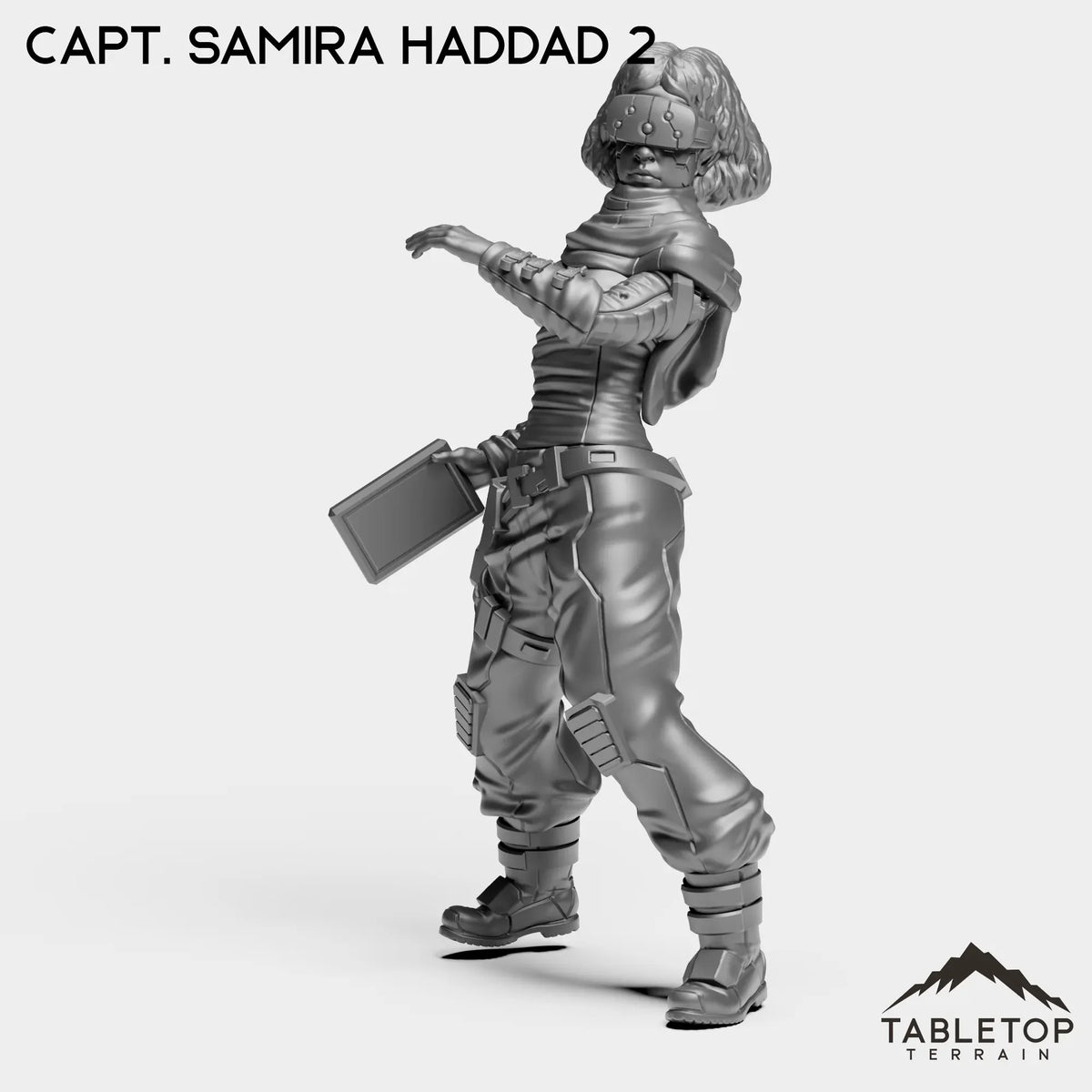Tabletop Terrain Miniature Capt. Samira Haddad 2 Capt. Samira Haddad