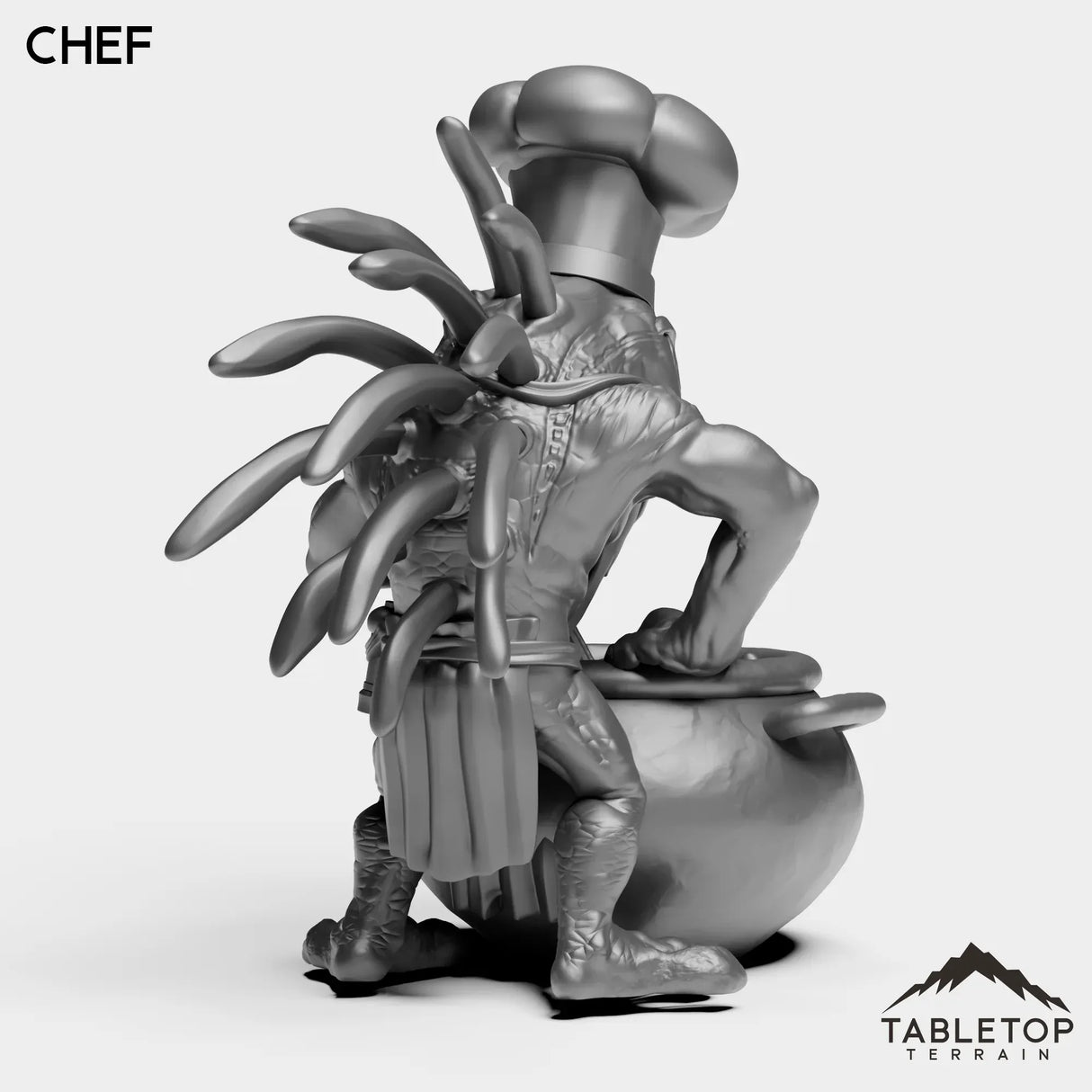 Tabletop Terrain Miniature Captain Pastry