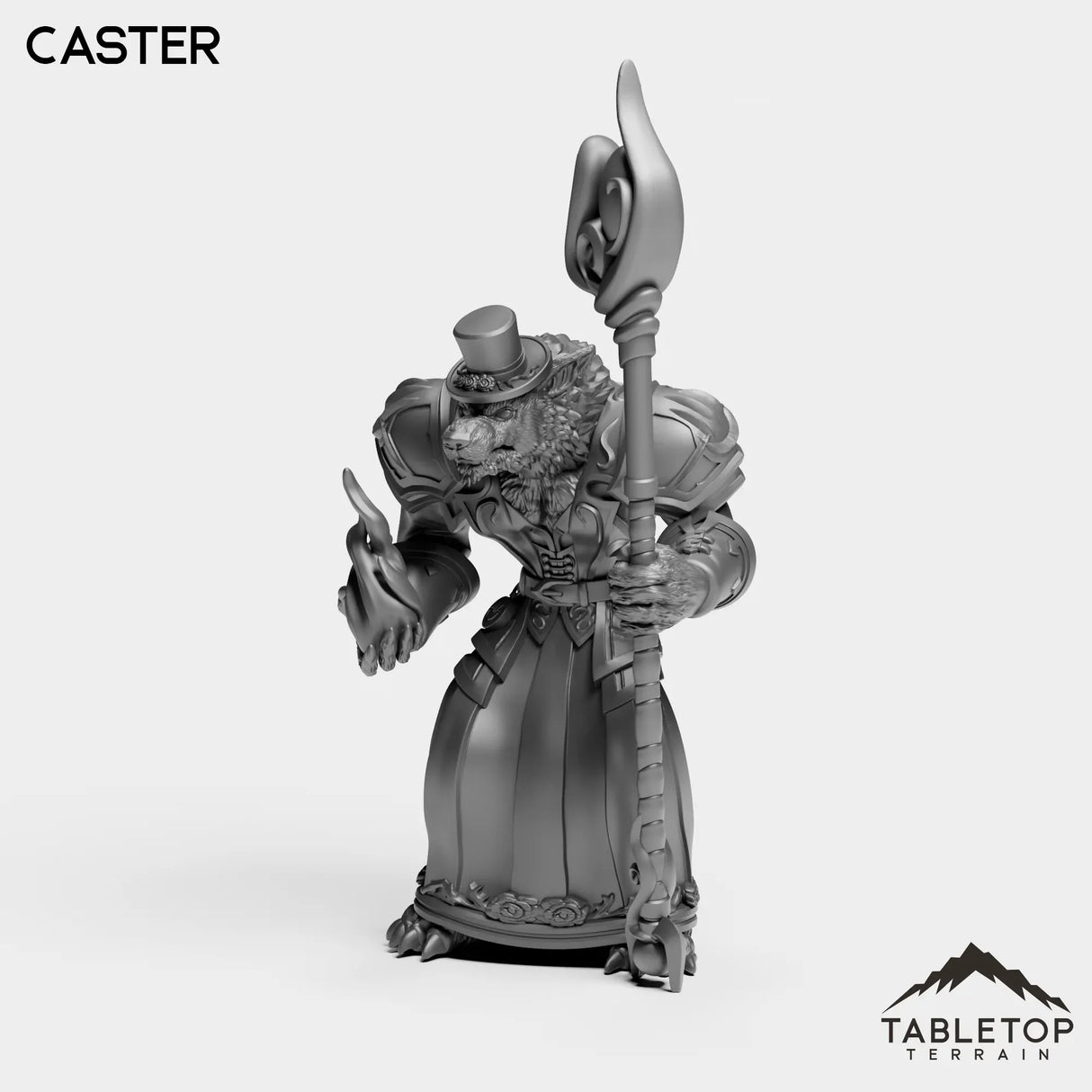 Tabletop Terrain Miniature Caster Werewolf Feral