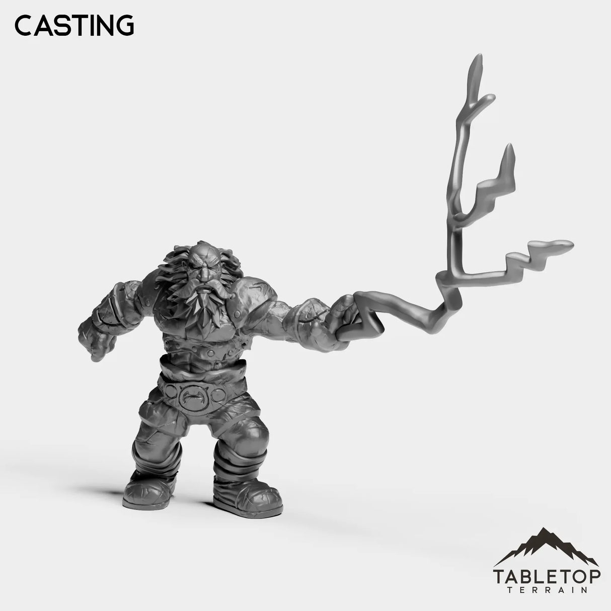 Tabletop Terrain Miniature Casting The Stormcaller