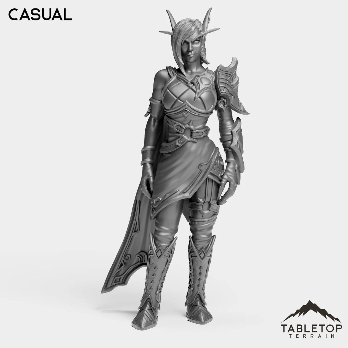 Tabletop Terrain Miniature Casual Void Scout Leader