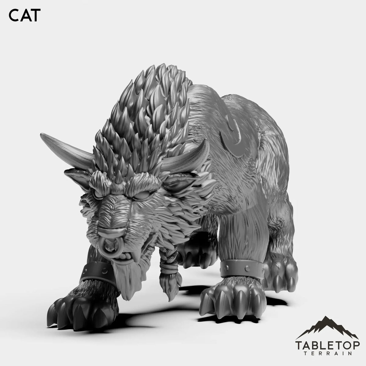 Tabletop Terrain Miniature Cat Minotaur Druid Forms