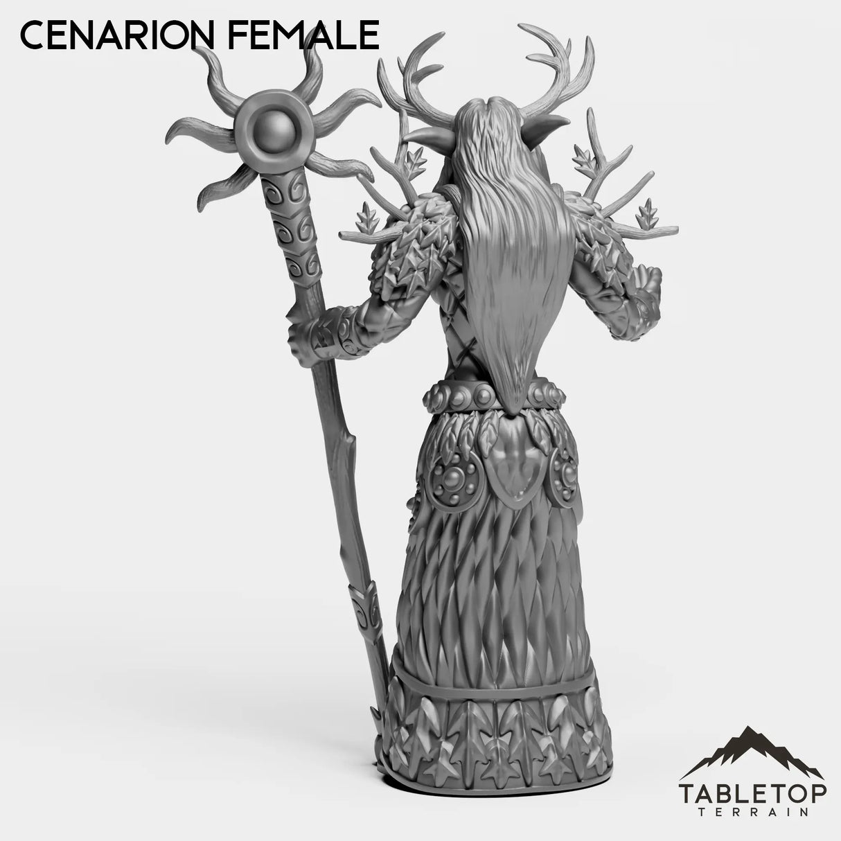 Tabletop Terrain Miniature Cenarion Female