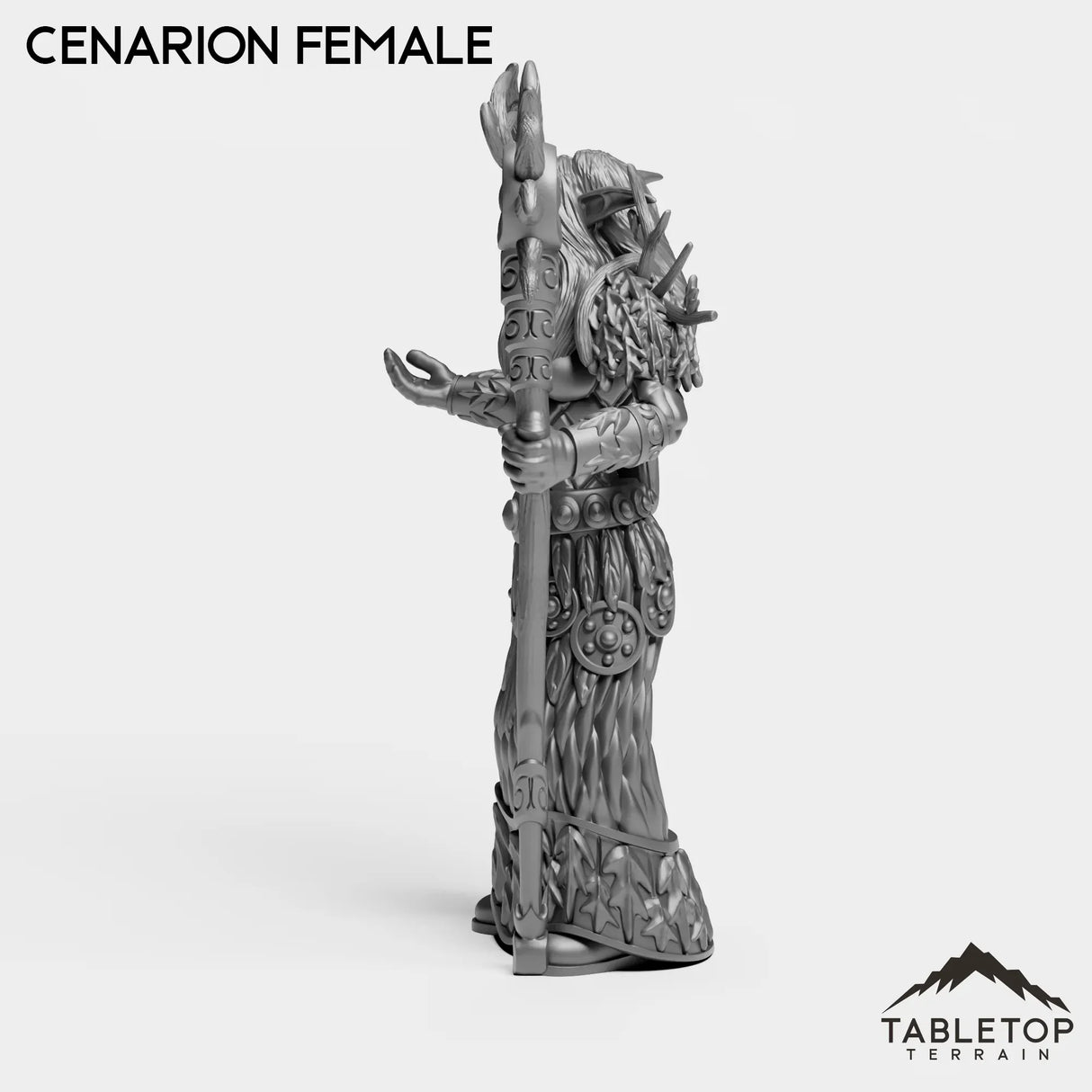 Tabletop Terrain Miniature Cenarion Female