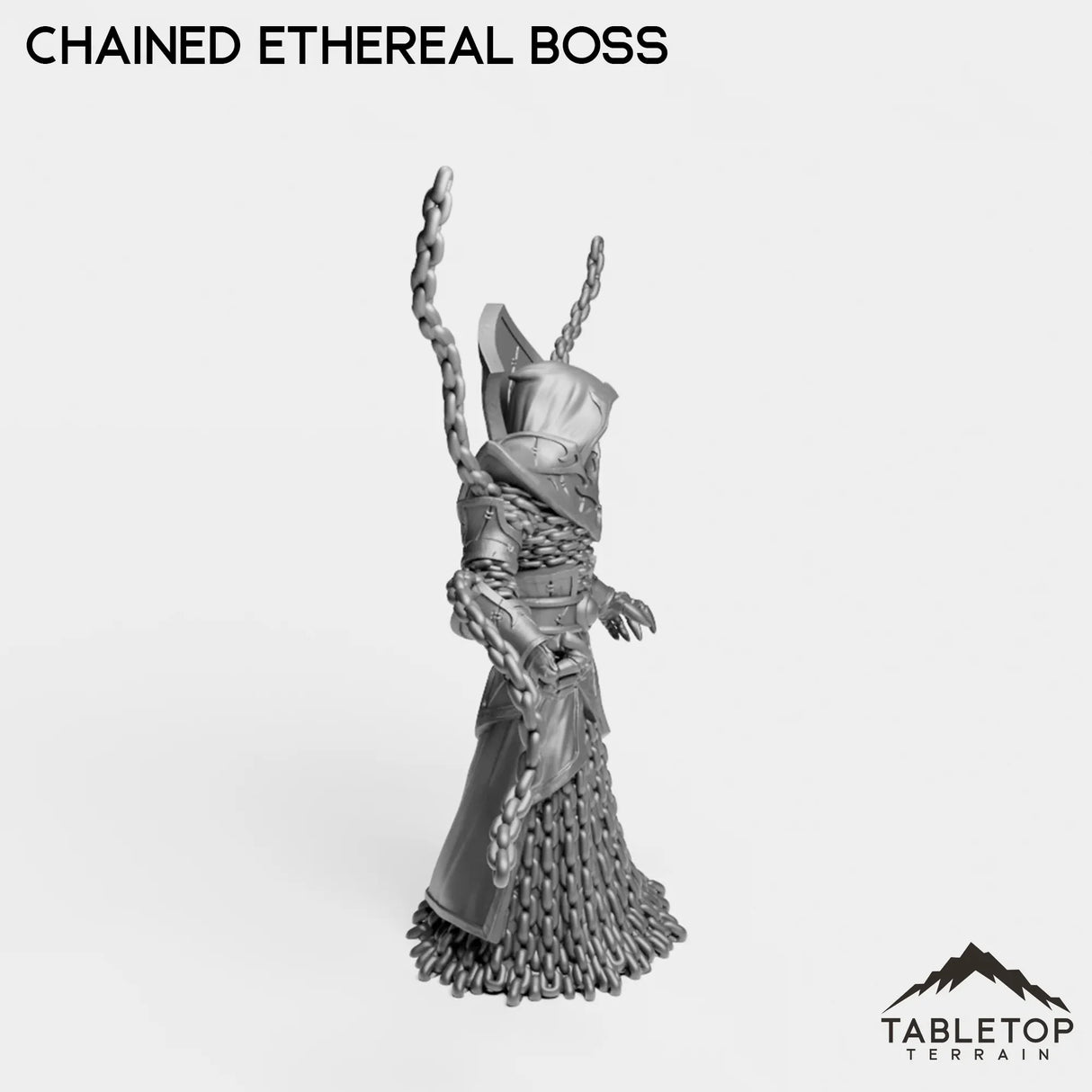 Tabletop Terrain Miniature Chained Ethereal Boss