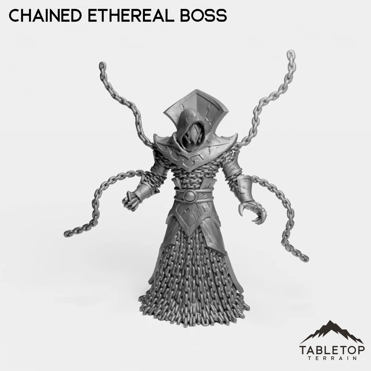 Tabletop Terrain Miniature Chained Ethereal Boss Chained Ethereal Boss