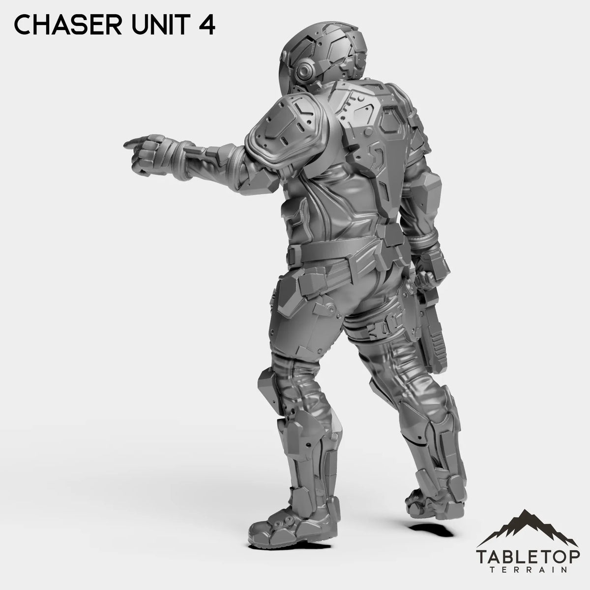 Tabletop Terrain Miniature Chaser Unit