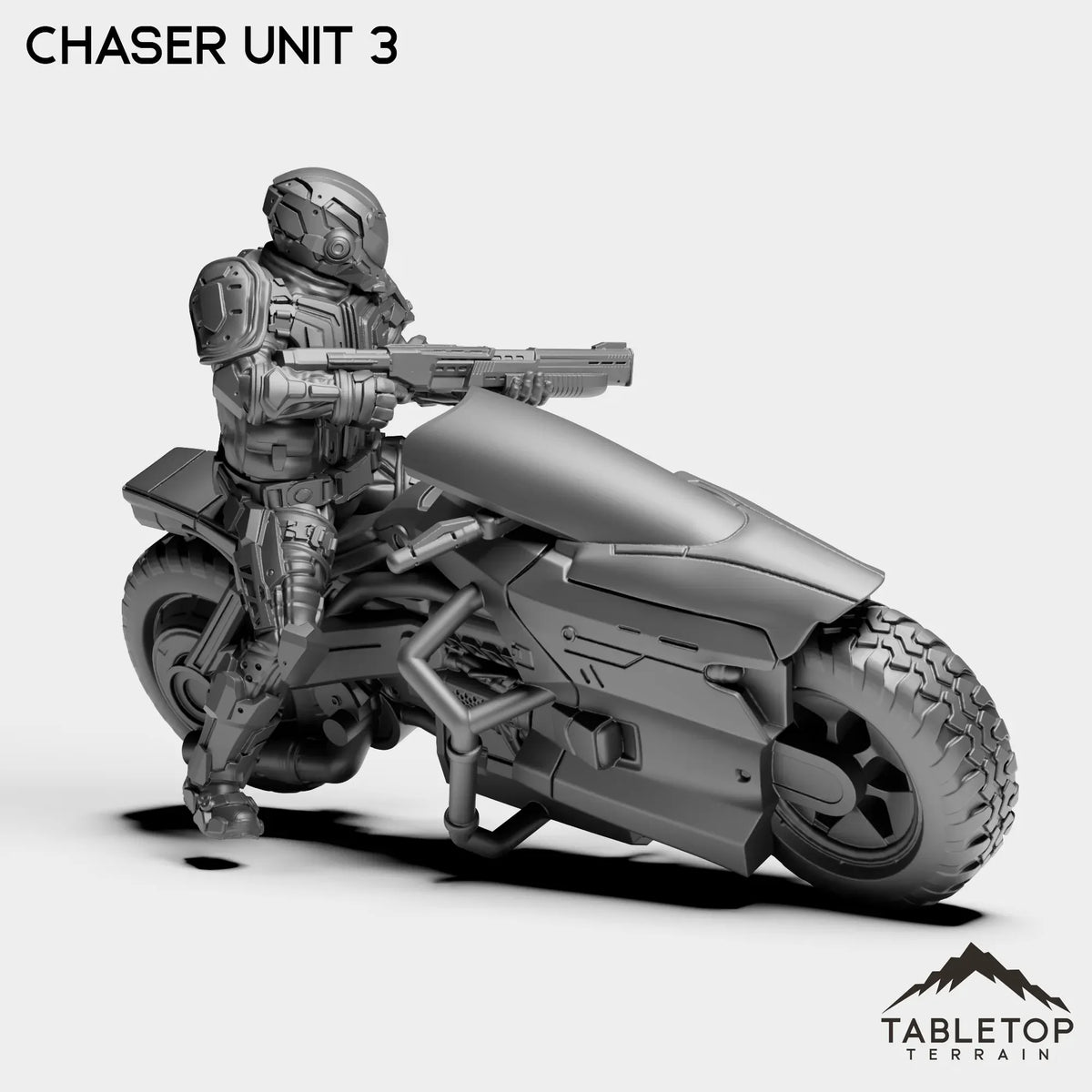 Tabletop Terrain Miniature Chaser Unit