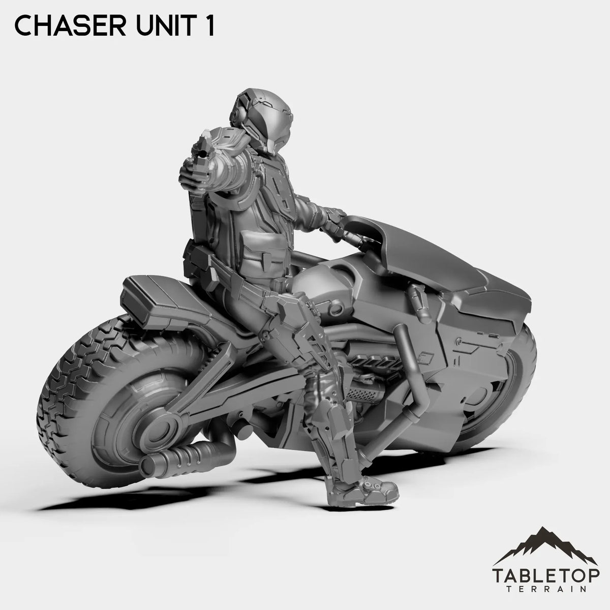 Tabletop Terrain Miniature Chaser Unit