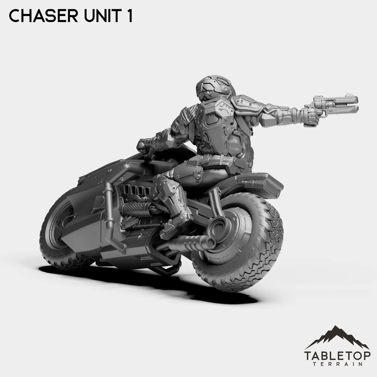 Tabletop Terrain Miniature Chaser Unit