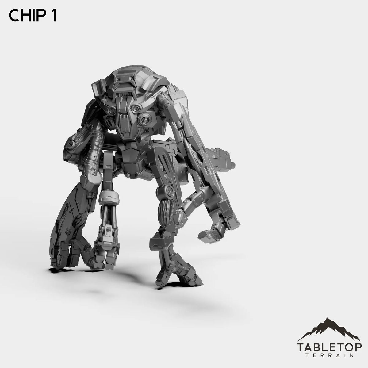 Tabletop Terrain Miniature Chips - Human Hybrids