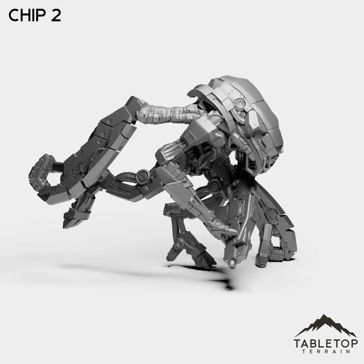 Tabletop Terrain Miniature Chips - Human Hybrids