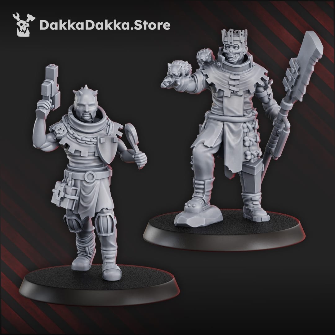 Tabletop Terrain Miniature Church Fallen Squad (x11)