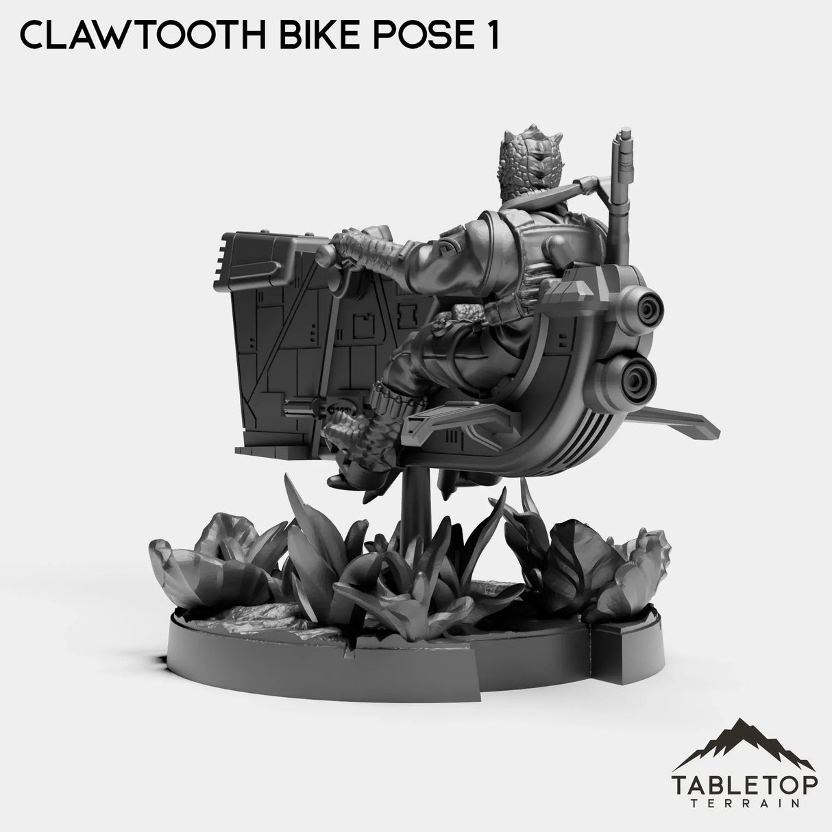 Tabletop Terrain Miniature Clawtooth Bikes