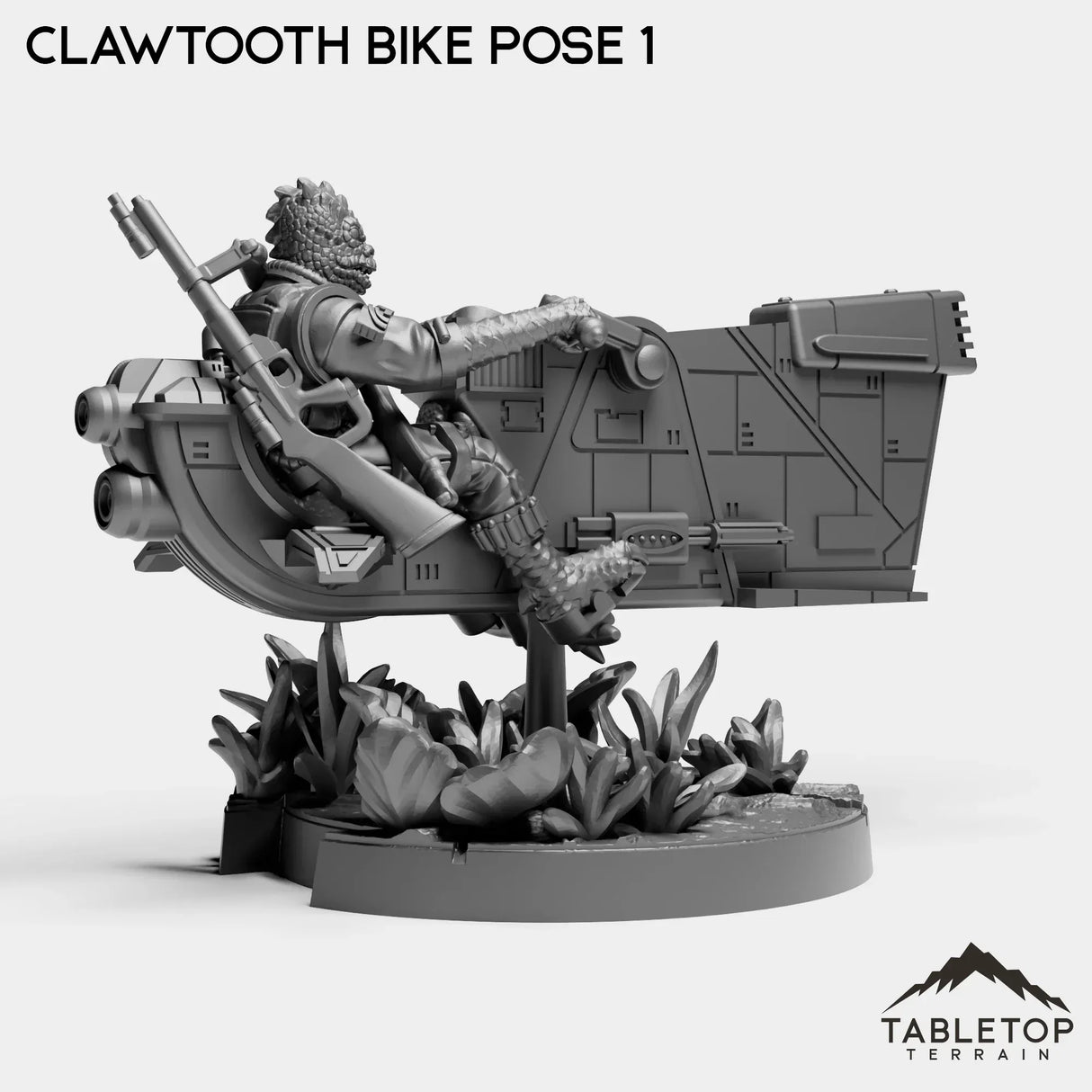 Tabletop Terrain Miniature Clawtooth Bikes