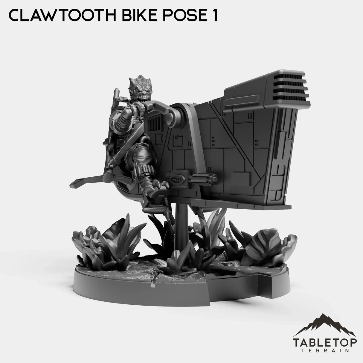 Tabletop Terrain Miniature Clawtooth Bikes