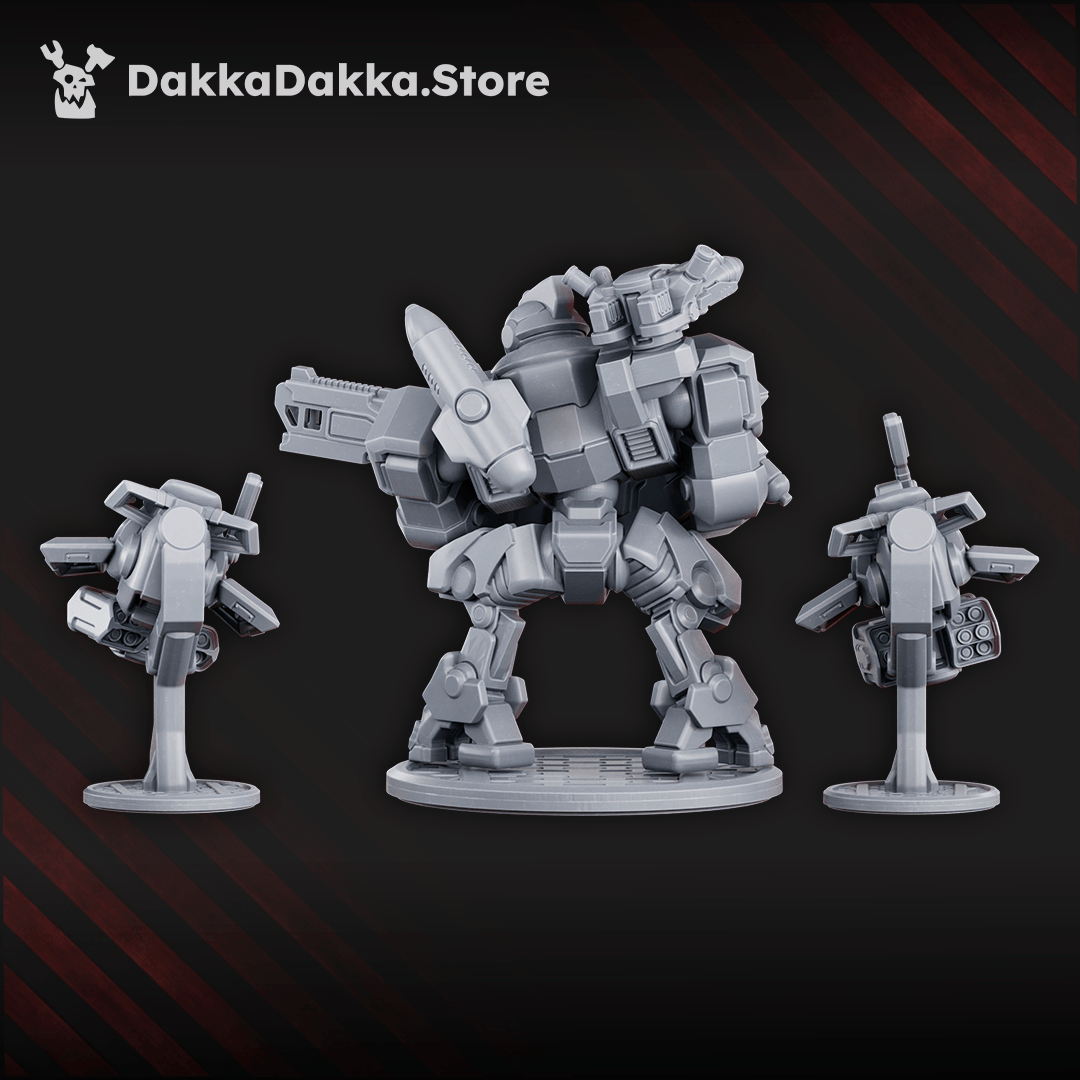 Tabletop Terrain Miniature Cloud Hammer QX-1