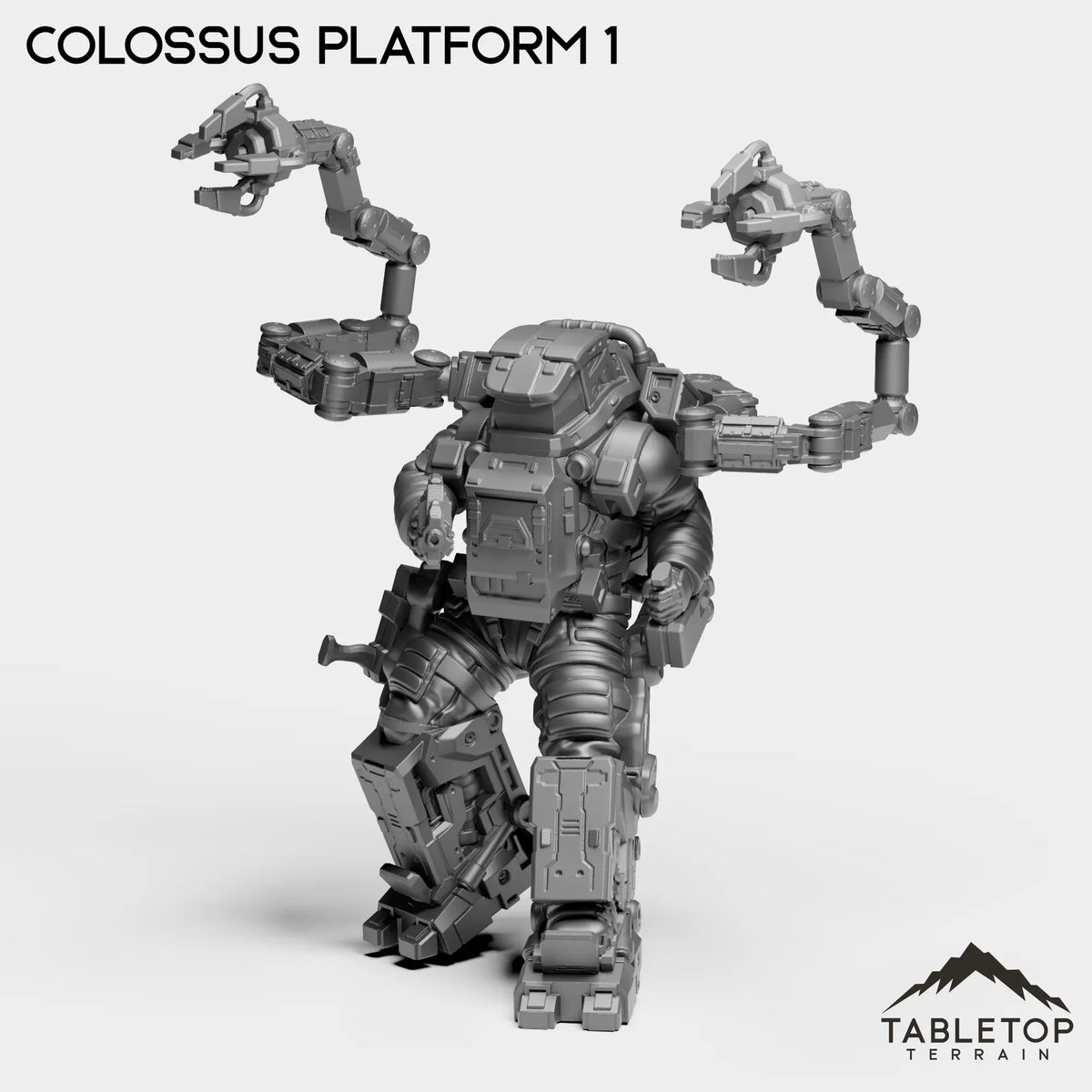 Tabletop Terrain Miniature Colossus Platform 1 Colossus Platform