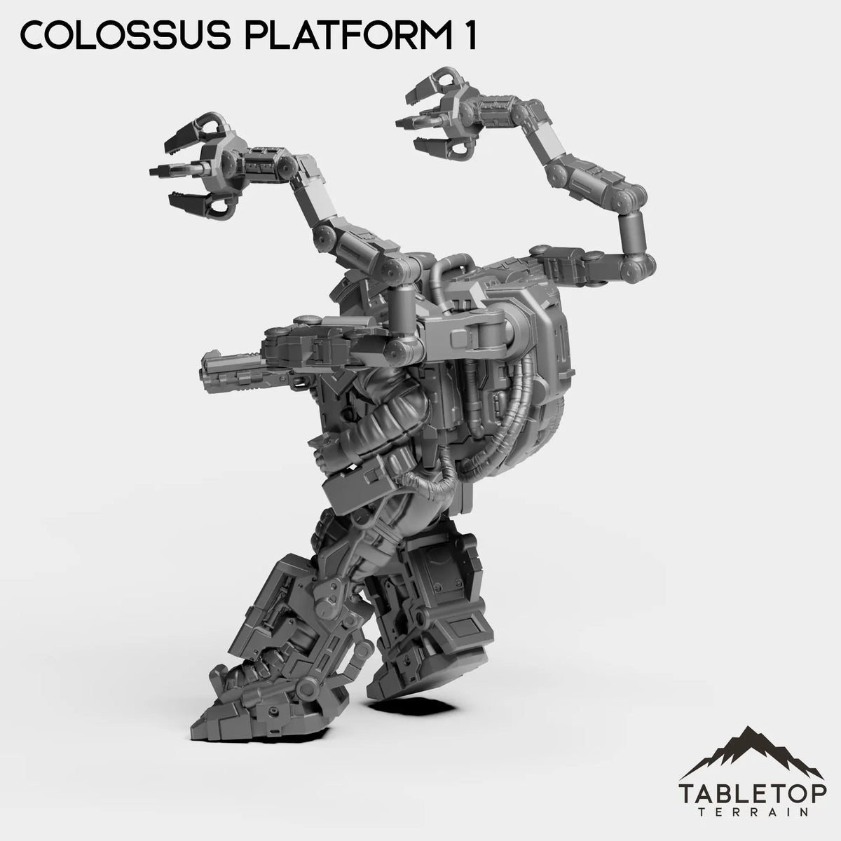 Tabletop Terrain Miniature Colossus Platform