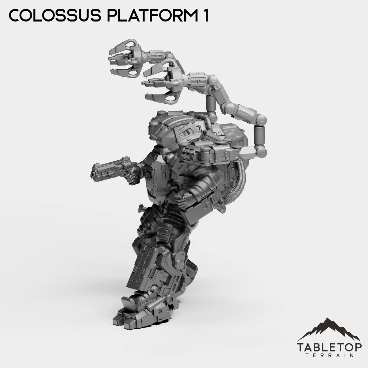 Tabletop Terrain Miniature Colossus Platform