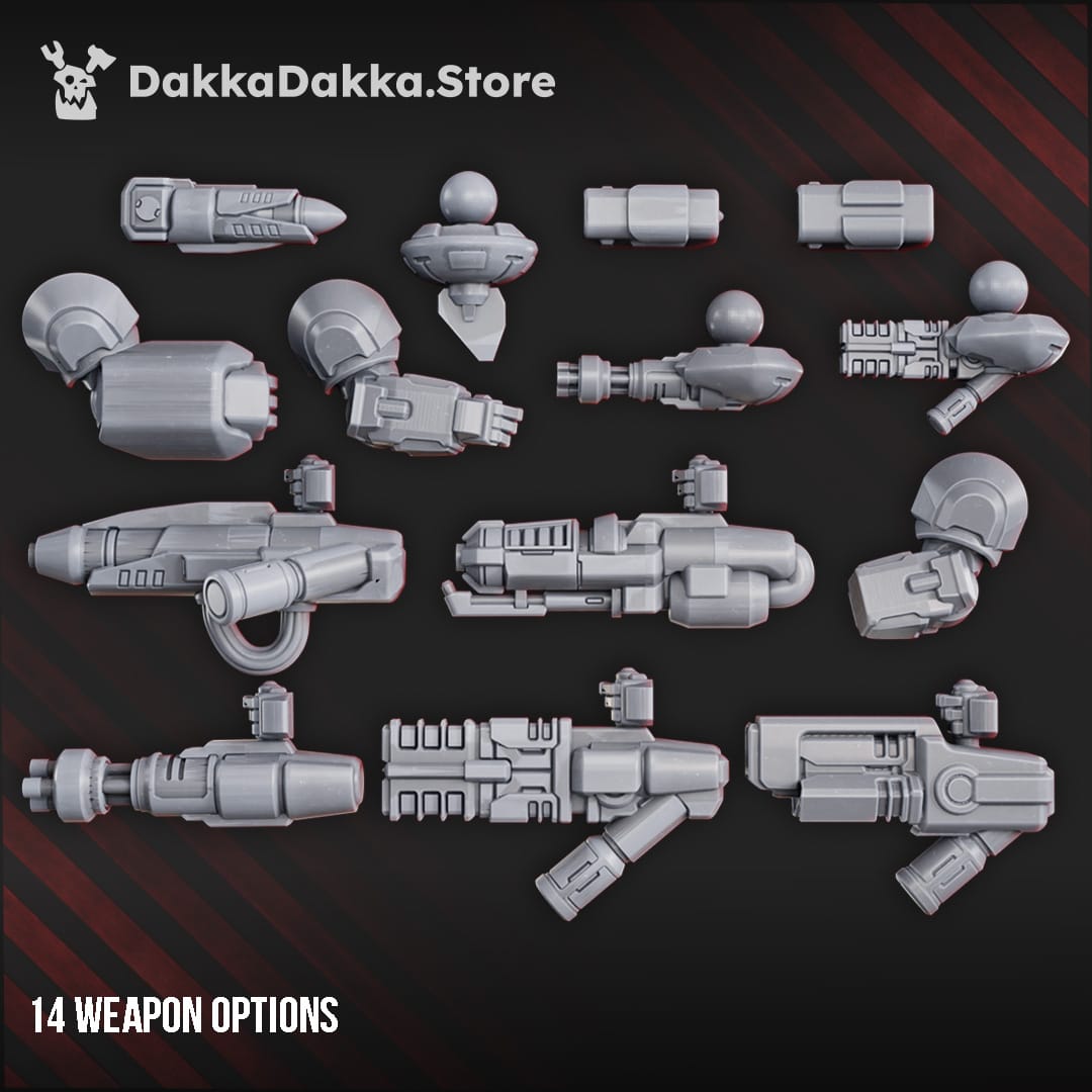 Tabletop Terrain Miniature Commander MK-I
