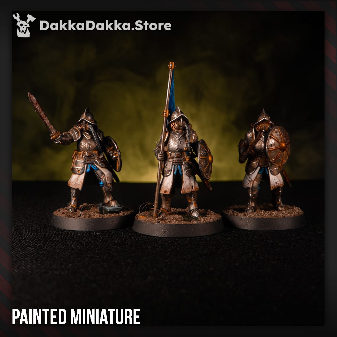 Tabletop Terrain Miniature Conquistador Veterans