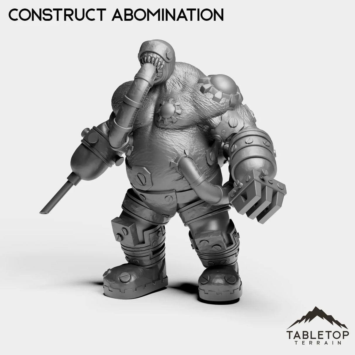 Tabletop Terrain Miniature Construct Abomination