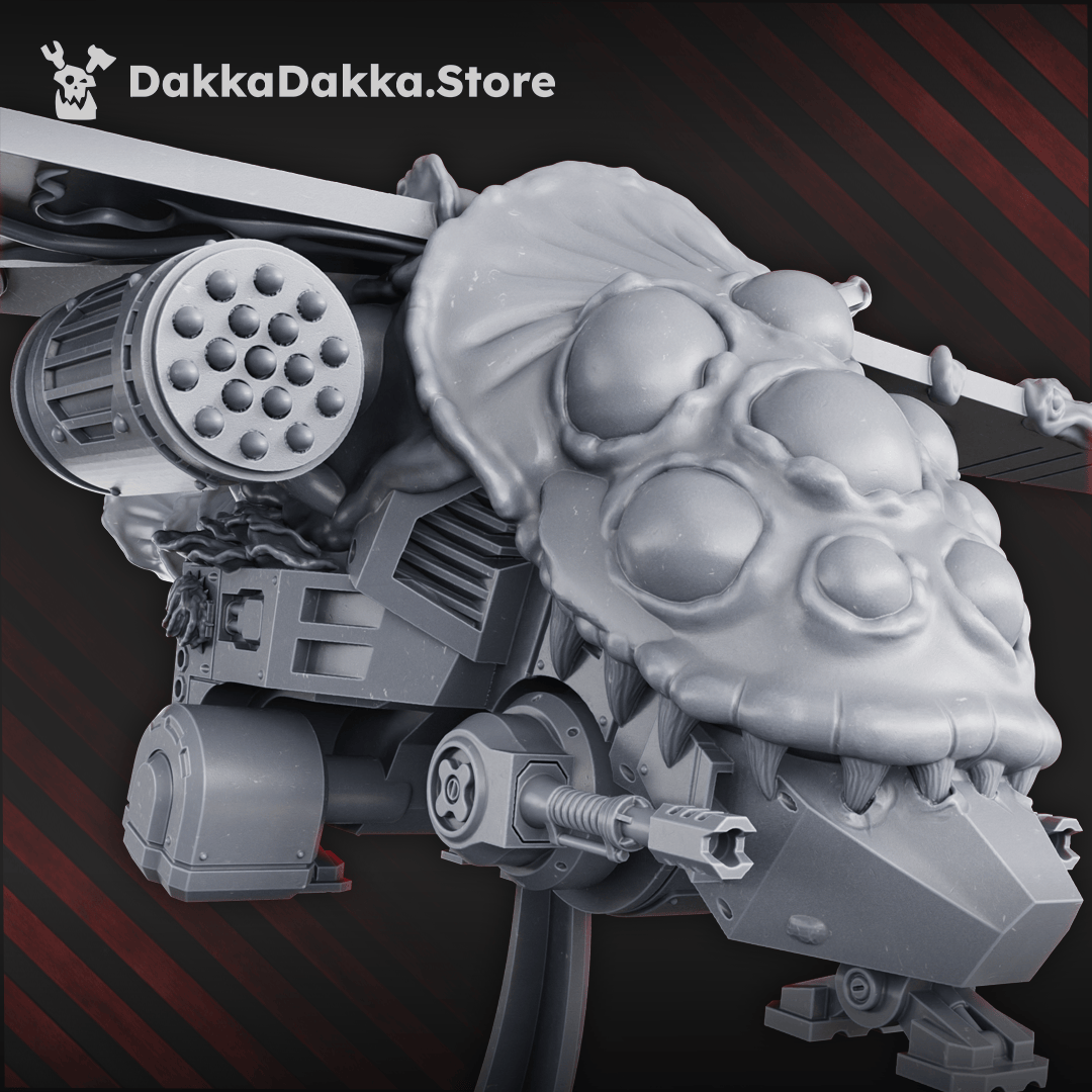 Tabletop Terrain Miniature Contaminated Assault Aircraft