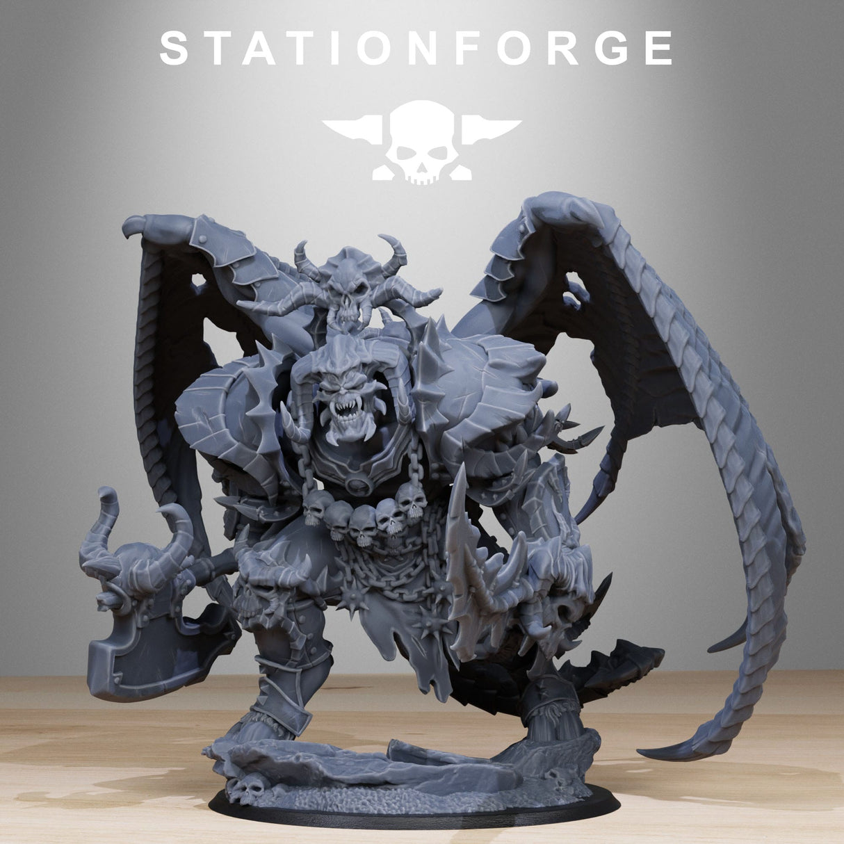 Tabletop Terrain Miniature Corrupted Demon